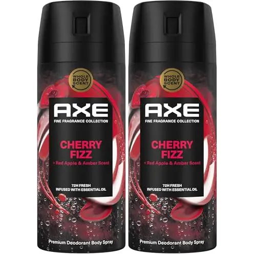 Pack 2x Desodorante Spray Axe Cherry Fizz 150ml