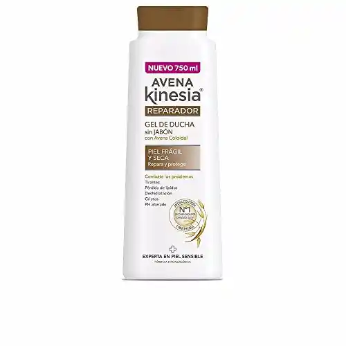 Pack 2x Gel reparador Avena Kinesia 2x Avena 100% Natural 750ml