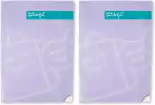 Pack 2x Libretas A4 Hojas Rayas Pautada Mr. Wonderful