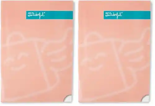 Pack 2x libretas A4 Mr. Wonderful