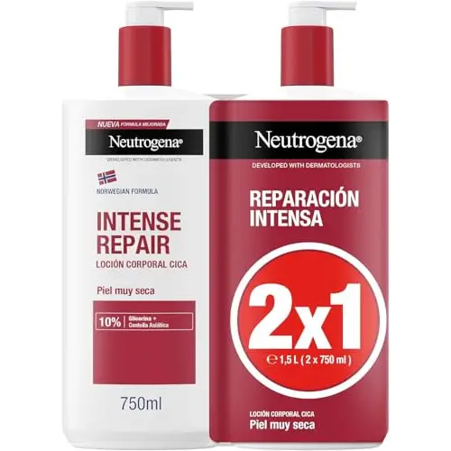 Pack 2x Neutrogena Reparación Intensa Loción Corporal 750ml
