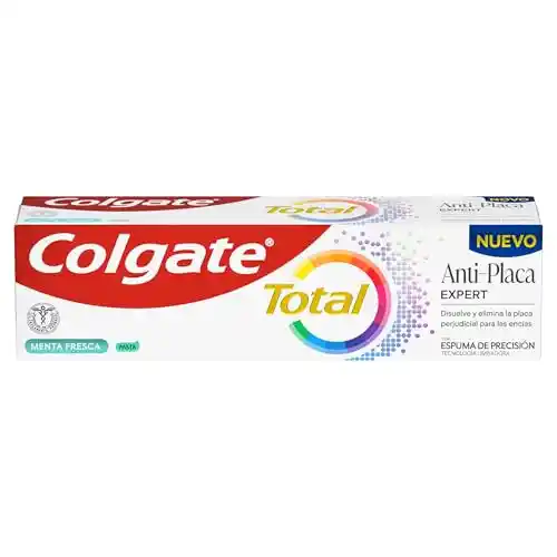 Pack 2x pasta de dientes Colgate Total Anti-Placa Expert Menta Fresca 75ml