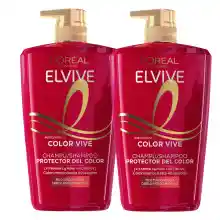 Pack 2x1L champús L'Oreal Elvive Color Vive