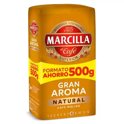 Pack 3x500g Café Molido Marcilla Gran Aroma (PROMO 3x2)