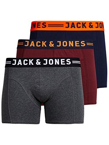 Pack 3 bóxer Jack & Jones Multicolor