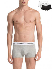 Pack 3 boxers Calvin Klein Rise Trunks-Cotton para hombre