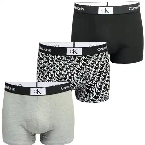 Pack 3 Bóxers Hombre Calvin Klein (tallas S y M)