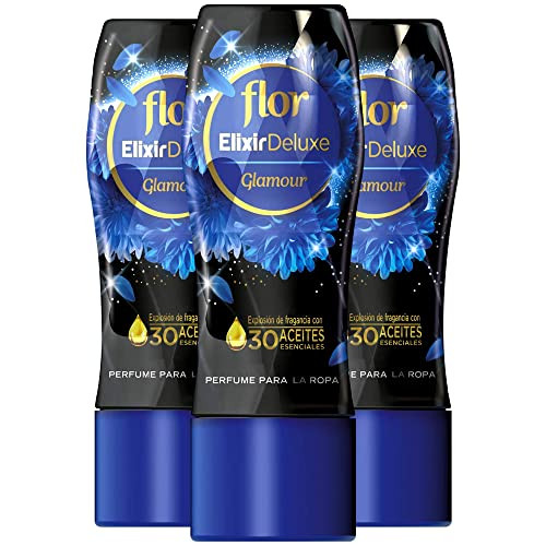 Pack 3 potenciadores del perfume de la ropa Flor Elixir Deluxe