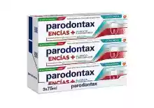 Pack 3 x75 ml pasta de dientes Parodontax Encías + Aliento y Sensibilidad