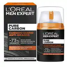 Pack 3x L'Oréal Paris Men Expert Pure Carbon Cuidado Diario Anti-Granos