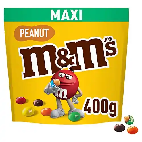 Pack 3x M&M's Cacahuete y Chocolate Leche 400g