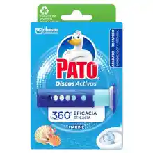 Pack 3x Pato Discos Activos Marine - Aplicador WC con Recambio (6 Discos por paquete)