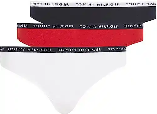 Pack 3x Tangas Mujer Tommy Hilfiger
