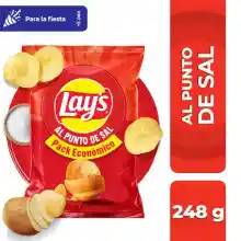 Pack 3x248g Lay's Patatas Fritas al Punto de Sa (PROMO 3x2)
