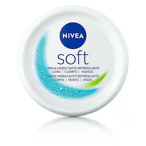 Pack 3x375ml Nivea Soft Crema Hidratante con Aceite de Jojoba y Vitamina E