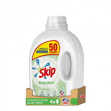 Pack 4 detergentes liquidos de Skip Aloe vera