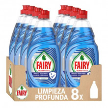 Pack 4 envases de Fairy Ultra Poder Lavavajillas Líquido a Mano Limpieza Profunda