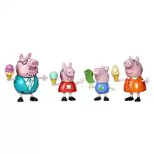 Pack 4 Figuras de la Familia Peppa Pig Hasbro