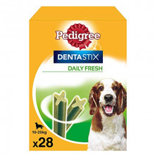 Pack 4 paquetes de Pedigree Dentastix Fresh Snack Dental para perros