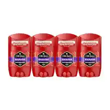 Pack 4 x 50 ml Desodorante en Barra Old Spice Rockstar