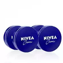 Pack 4 x 75 ml crema hidratante corporal y facial NIVEA Creme
