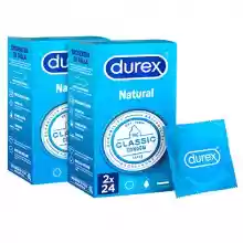 Pack 48 Preservativos Durex Originales Natural Comfort