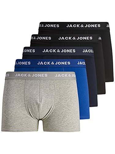 Pack 5 bóxer Jack & Jones Jacbasic Plain Trunks