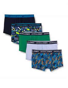 Pack 5 bóxer Jack & Jones Jacsummer Print Trunks