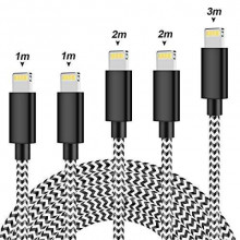 Pack 5 cables carga Lightning (aplica cupón 50%)
