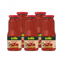 Pack 5 envases de tomate frito SOLIS