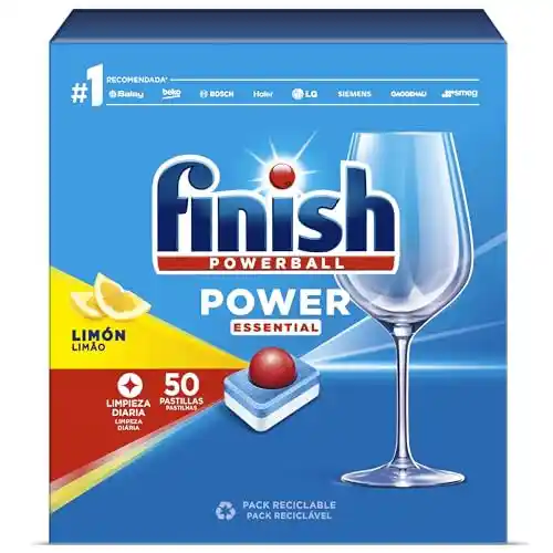Pack 50 pastillas Finish Powerball Power Essential