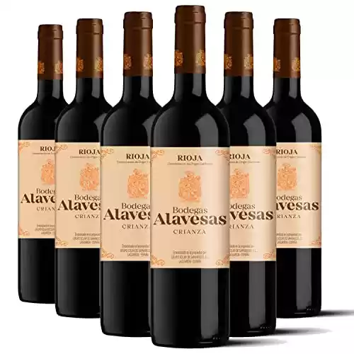 Pack 6 botellas Crianza 2019 Bodegas Alavesas – Rioja