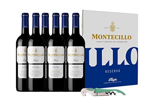 Pack 6 Botellas Reserva 2012 Montecillo D.O. Rioja 75cl + regalo