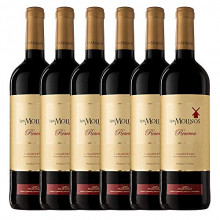 PAck 6 botellas Los Molinos Reserva Tinto D. O. Valdepeñas