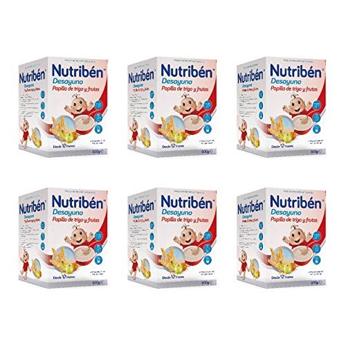 Pack 6 cajas de Nutribén Papillas