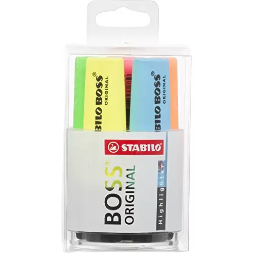 Pack 6 Marcadores fluorescente STABILO BOSS ORIGINAL