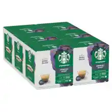 Pack 6 x 12 cápsulas café STARBUCKS Espresso Dark Roast De Nescafe Dolce Gusto
