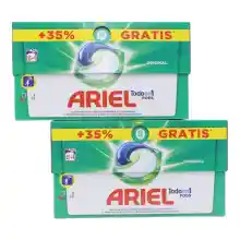 Pack 68 lavados en total ARIEL All-in-1 detergente en cápsulas