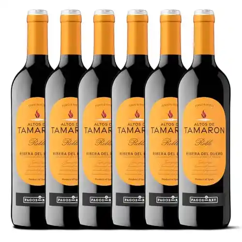Pack 6x 750ml Vino Ribera del Duero Altos de Tamaron Roble