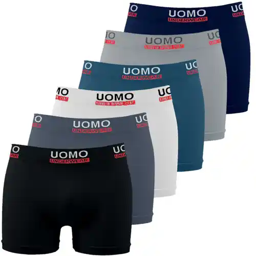 Pack 6x Boxers hombre UOMO sólo 9,4€ + ENVIO GRATIS SOLO HOY!