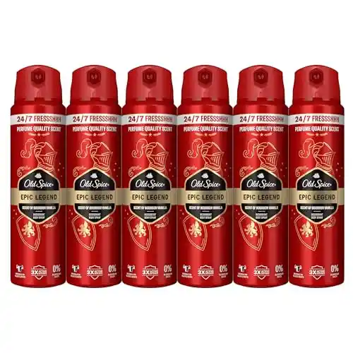 Pack 6x Desodorantes Old Spice Epic Legend 150ml