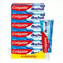 Pack 6x pasta de dientes Colgate Max Fresh