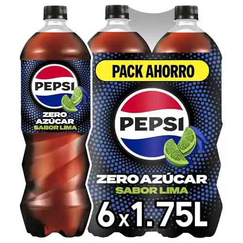 Pack 6x1.75L Pepsi Zero Lima Refresco