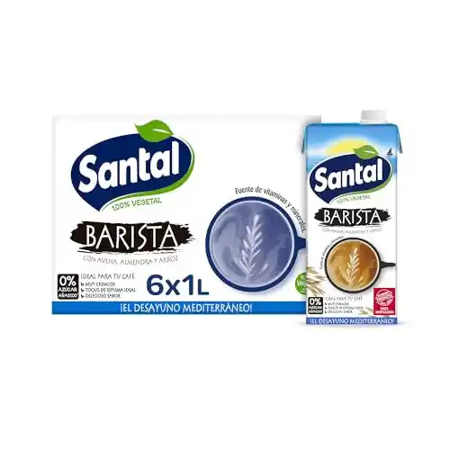 Pack 6x1L Bebida Mix vegetal Santal Almendra, Avena y Arroz