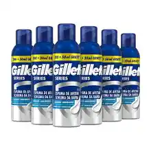 Pack 6x250ml Gillette Series Espuma De Afeitar