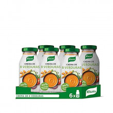 Pack 6x450ml Crema de 8 Verduras Knorr 100% natural (compra recurrente)
