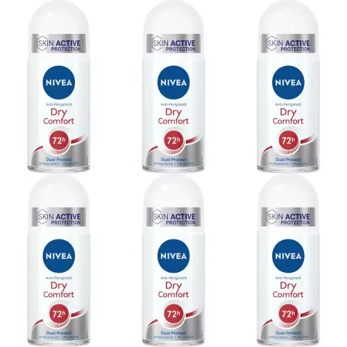 Pack 6x50ml desodorante Nivea roll-on