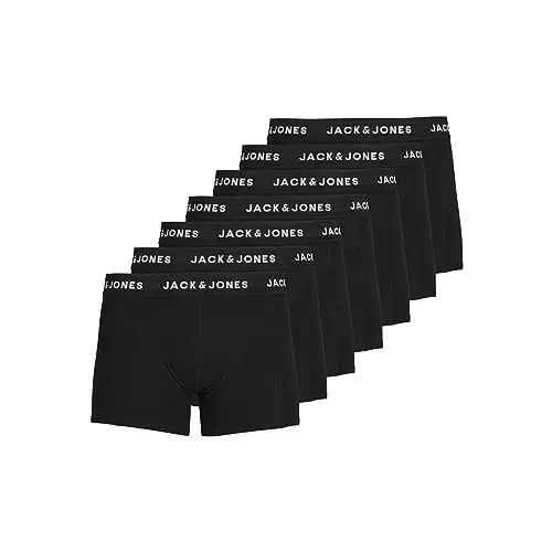 Pack 7 Bóxers Hombre Jack & Jones - Tallas S, XL y XXL