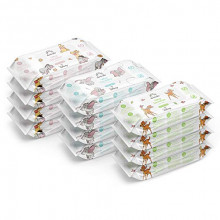 Pack 720 Toallitas biodegradables ultrasensibles Mama Bear Disney