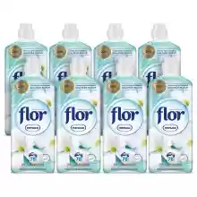 Pack 8 botellas de 78 lavados Flor Nenuco Suavizante Concentrado para la ropa 624 lavados